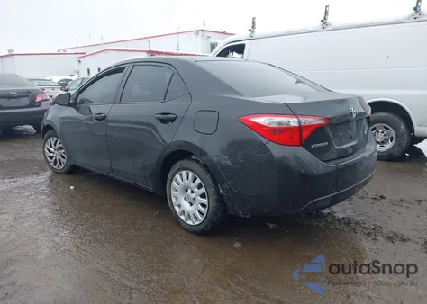 2016 Toyota Corolla Le from USA, damaged, VIN 2T1BURHE7GC546568